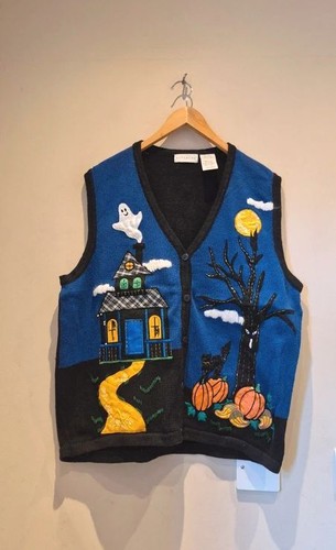 Vintage halloween spukhaus - vintage,